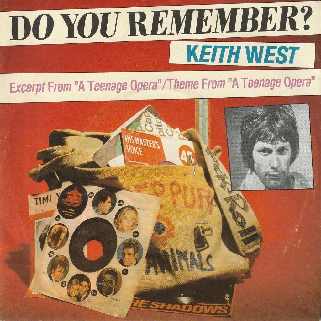 Keith West - Excerpt from 'A teenage opera', Cd's en Dvd's, Vinyl Singles, Verzenden, 7 inch, Zo goed als nieuw, Fotohoes
