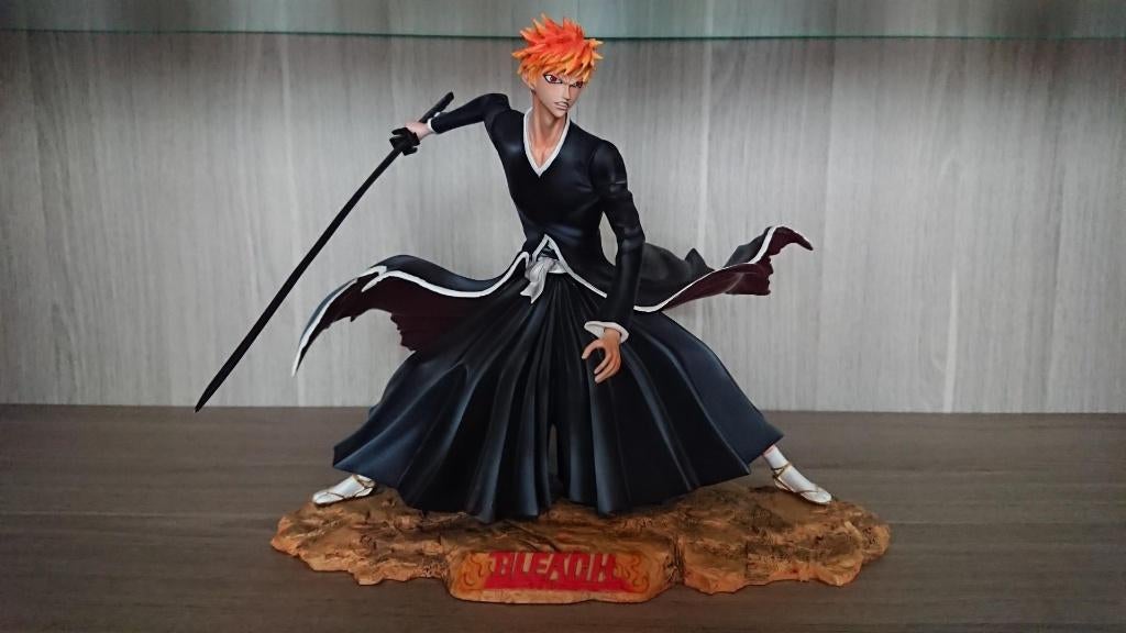 Statue Ichigo Kurosaki (version bankai) - manga Bleach), Verzamelen, Beelden en Beeldjes, Zo goed als nieuw, Ophalen