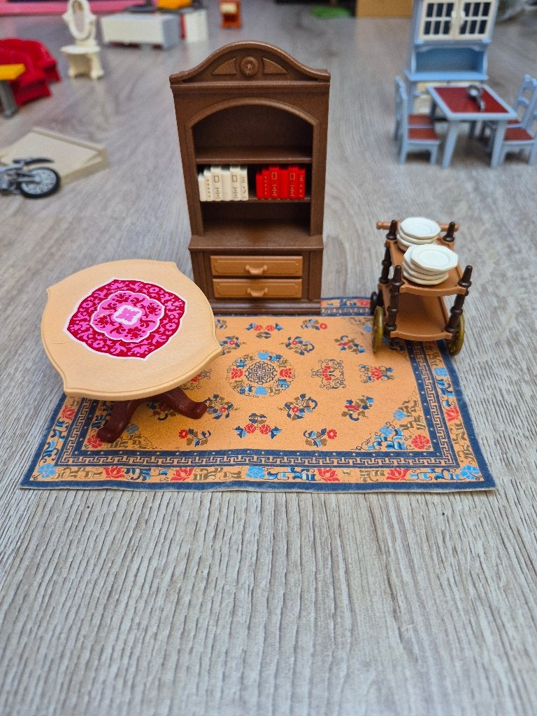 Playmobil Set: Vintage Poppenhuis Meubels & DuoPack Prinses, Enlèvement, Utilisé, Maison de poupées