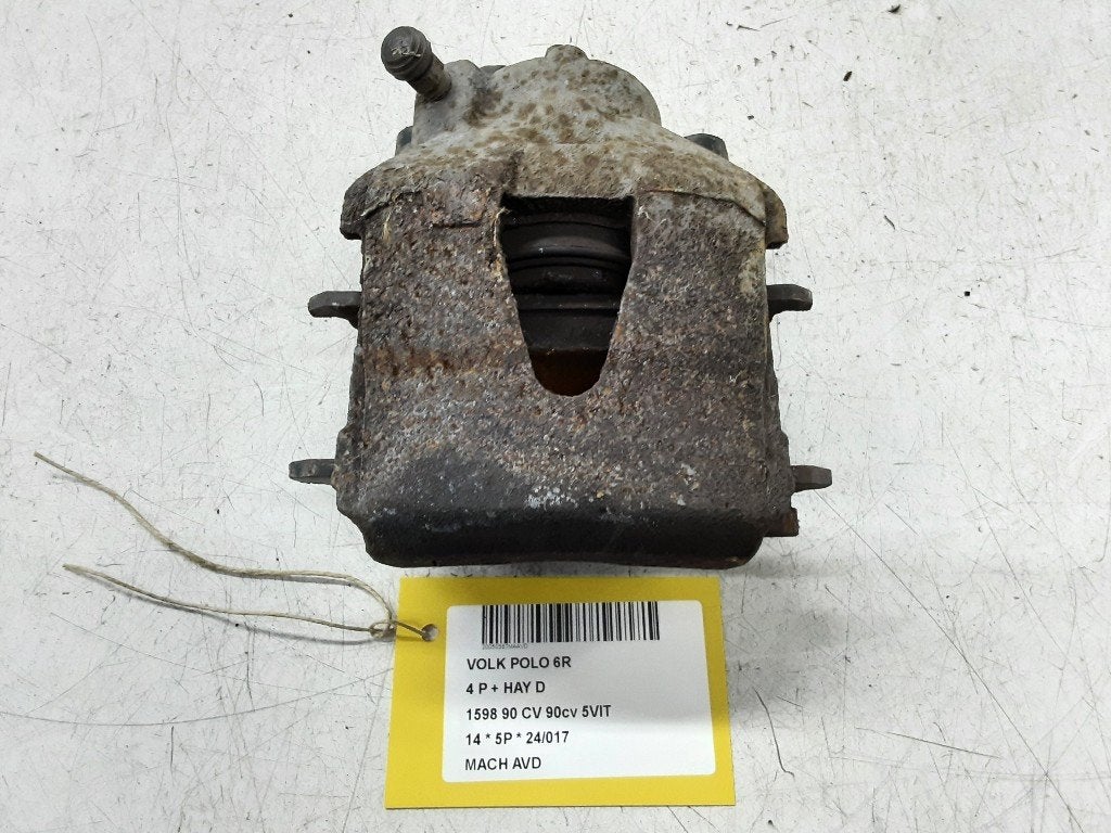 ETRIER DE FREIN AVANT DROIT Volkswagen Polo V (6R), Volkswagen, Volkswagen AG, Utilisé, Kundenbetreuung@volkswagen.de