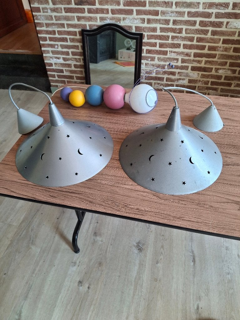luchter en lampen kinderkamer, Ophalen, Gebruikt, Glas