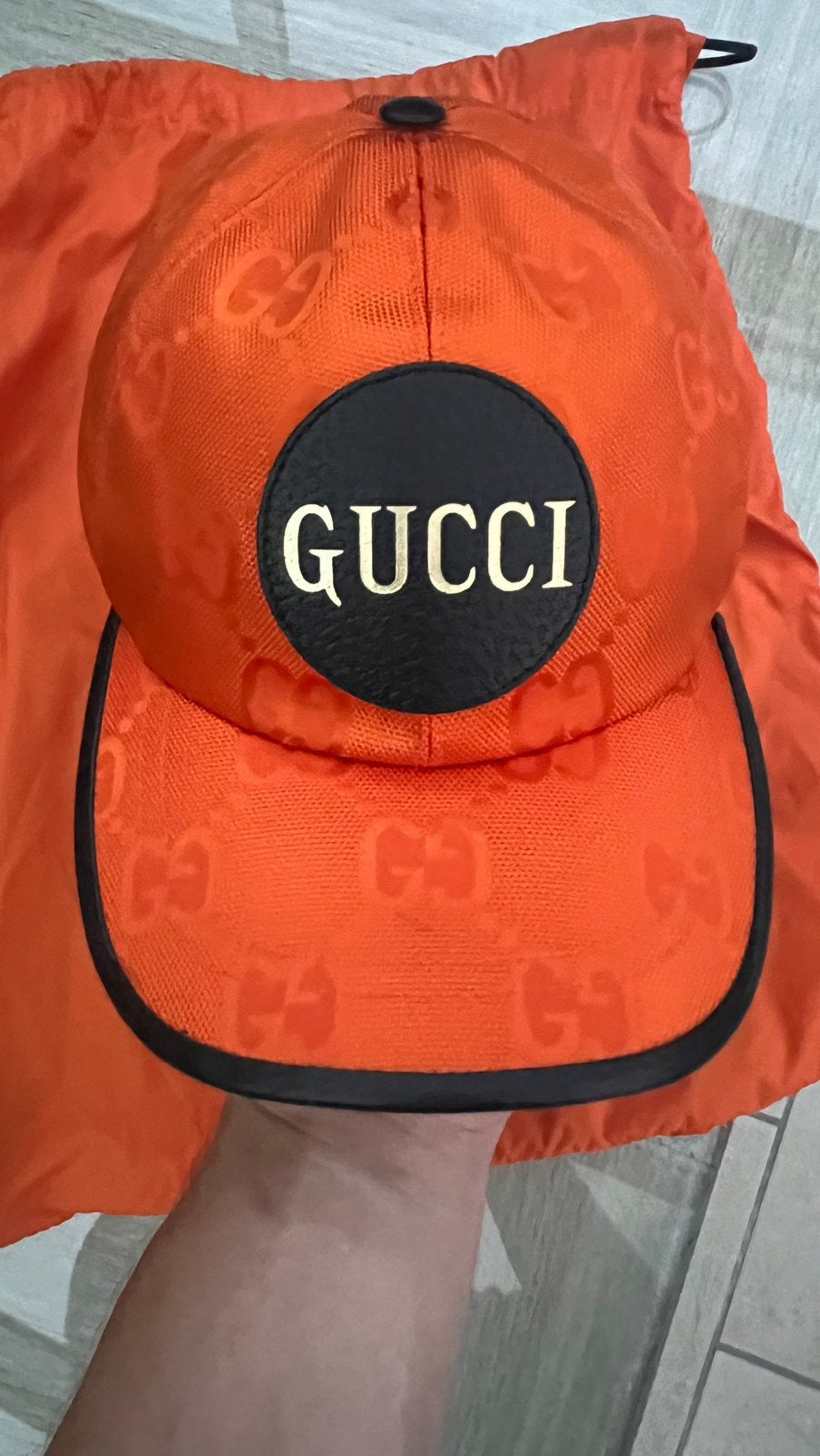 Gucci pet maat s, Ophalen, Zo goed als nieuw, Pet