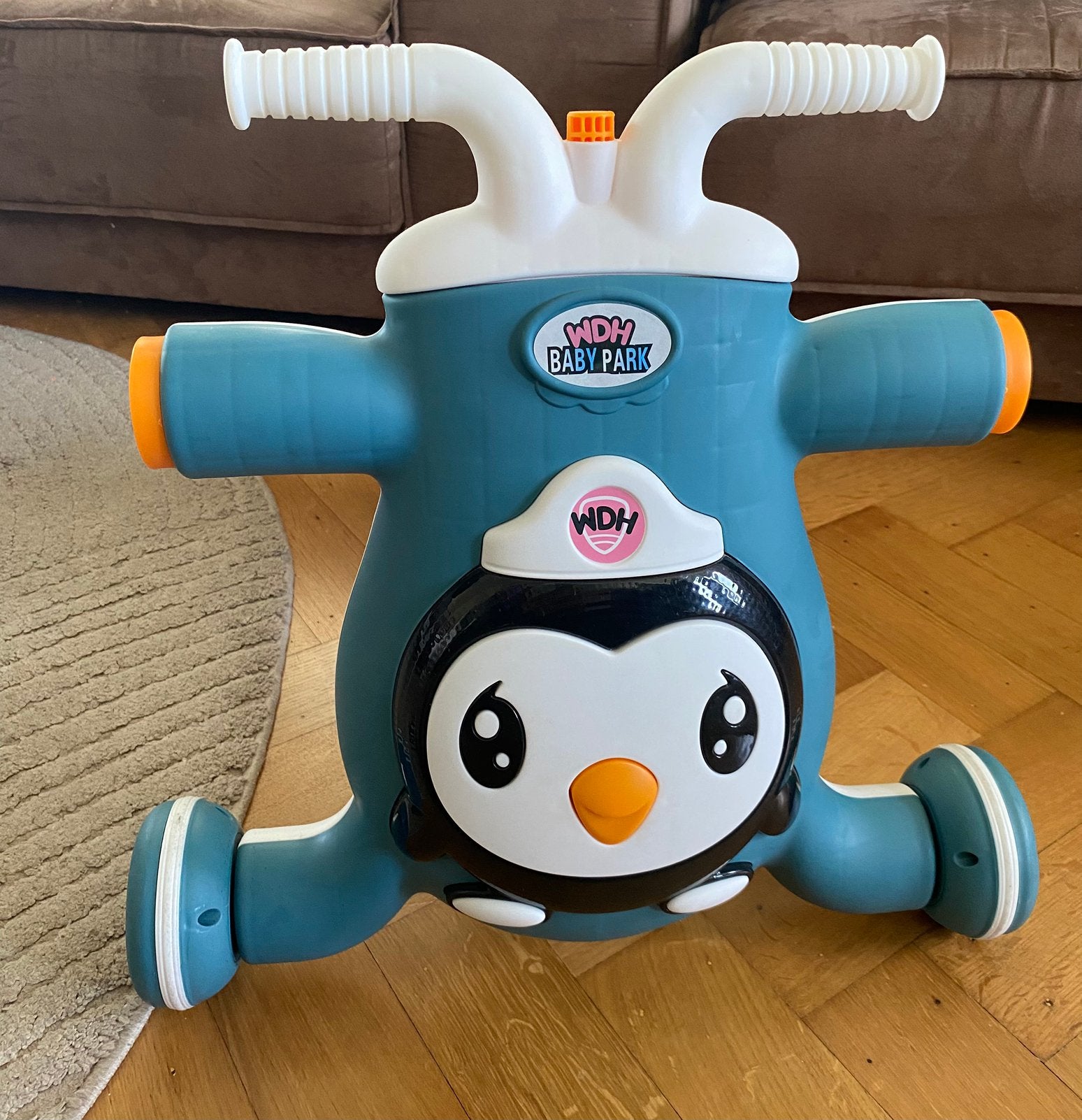 Trotteur 3 en 1 pour bébés avec fonction musicale, Enlèvement, Comme neuf