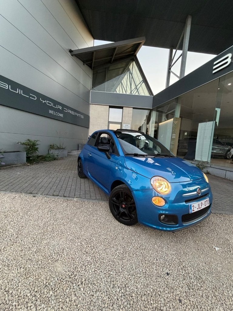 fiat 500s Cabrio️90.000km️, Autos, Fiat, Achat, Euro 6, Cabriolet, Boîte manuelle
