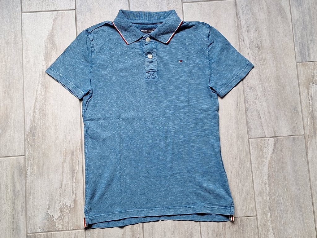★ M140 - Polo met korte mouwen Tommy Hilfiger, Kinderen en Baby's, Ophalen of Verzenden, Shirt of Longsleeve, Jongen, Tommy Hilfiger