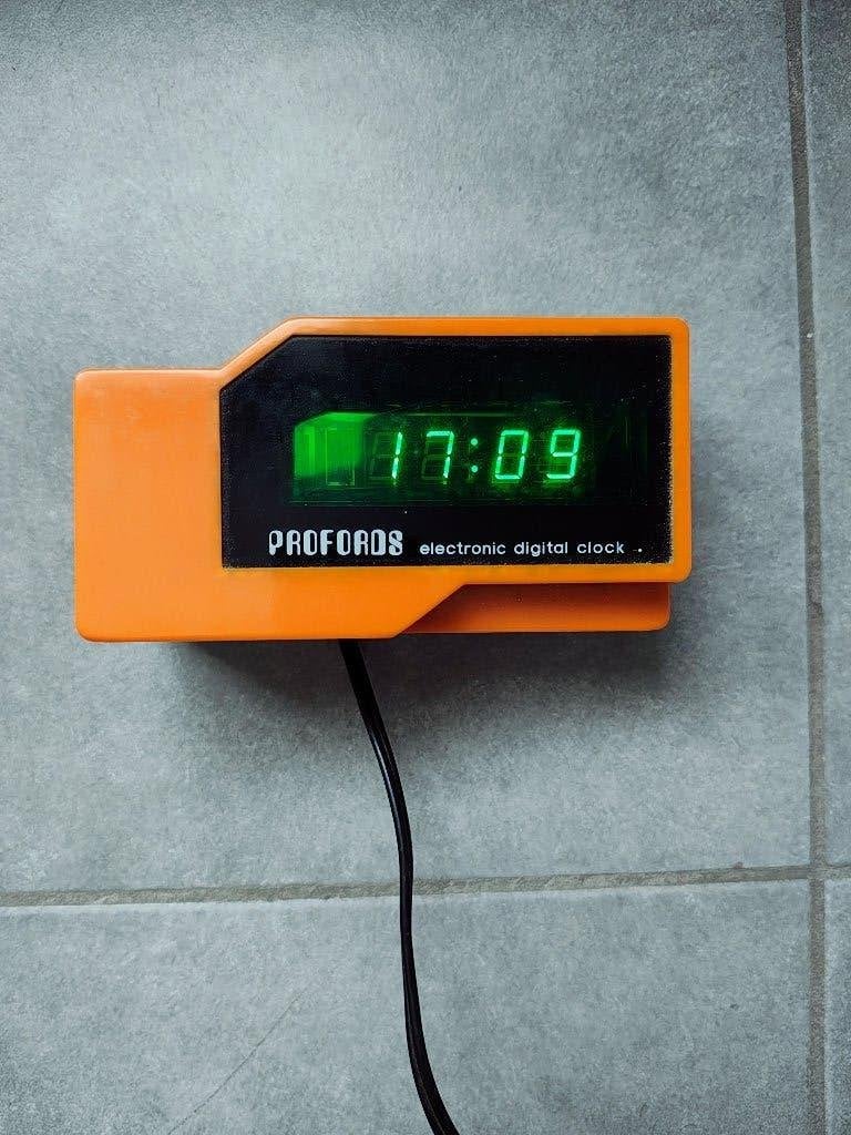Profords electronic digital clock, Ophalen of Verzenden