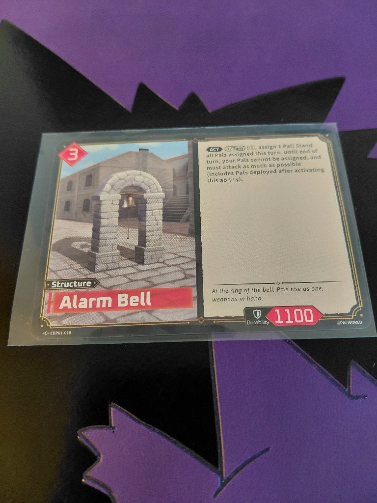 Palworld: Alarm Bell - <C> EBP01-018 (PRISTINE), Ophalen of Verzenden, Nieuw, Speelkaart(en)