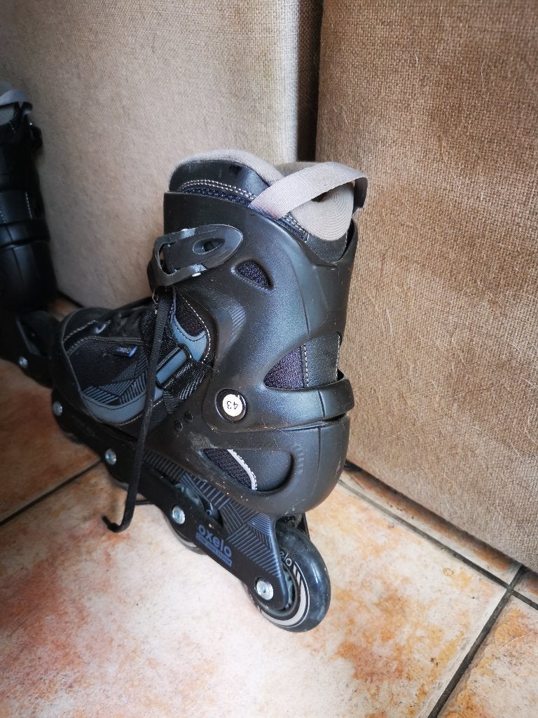 rollers, Sport en Fitness, Skeelers, Heren, Ophalen of Verzenden, Zo goed als nieuw, Inline skates 4 wielen