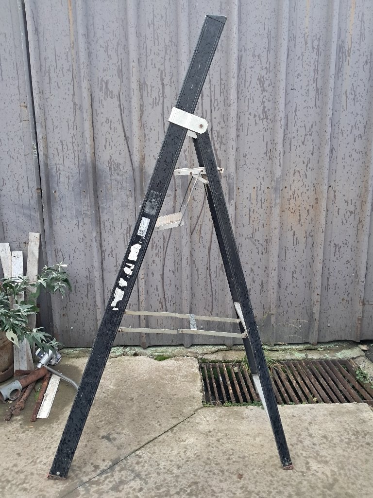 trapladder altrex pro, Met verf, Gebruikt, Ophalen of Verzenden, Historisch