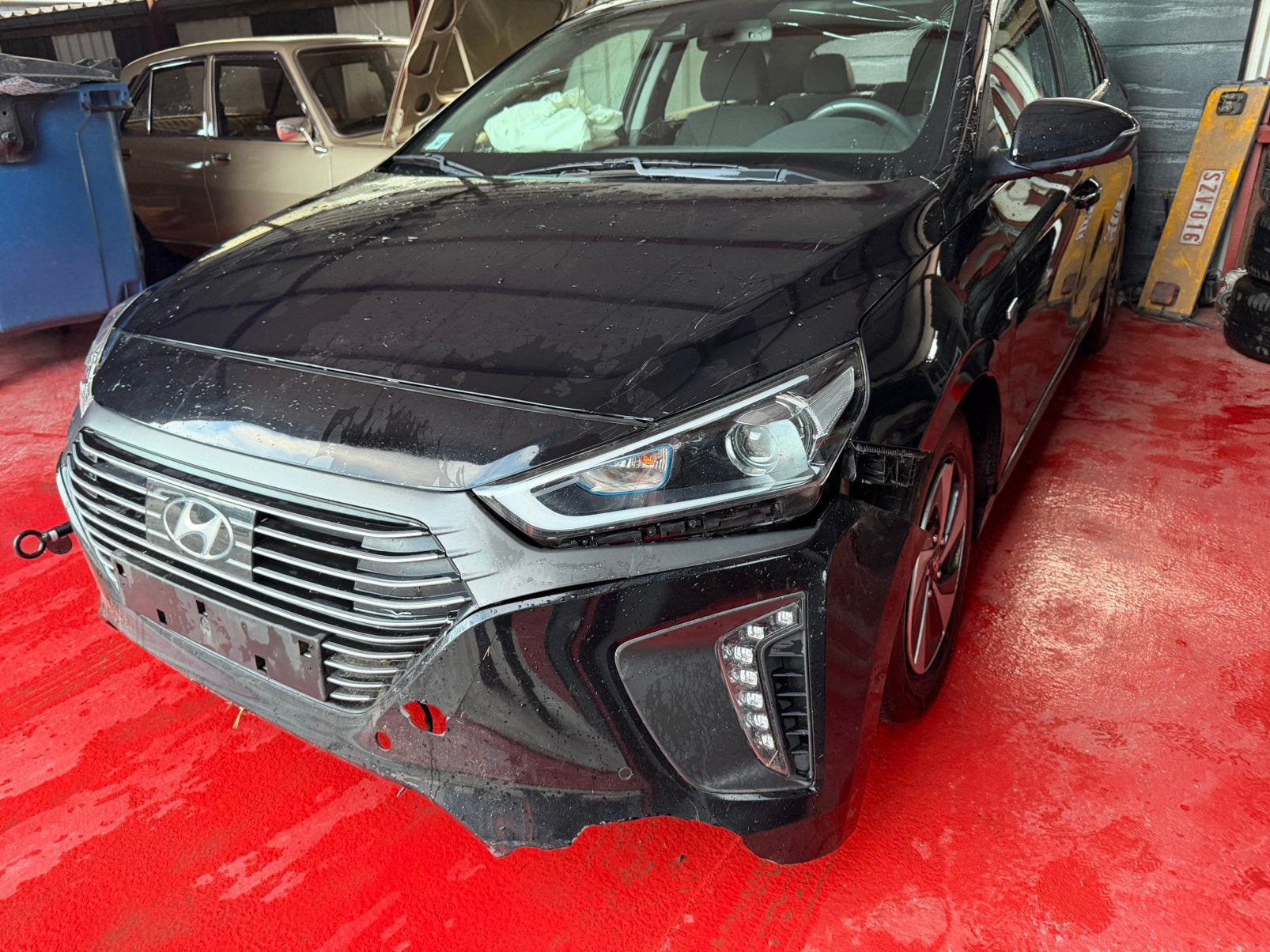 Hyundai ioniq hybride accidentee air  bag hs, Achat, Euro 6, 5 portes, IONIQ