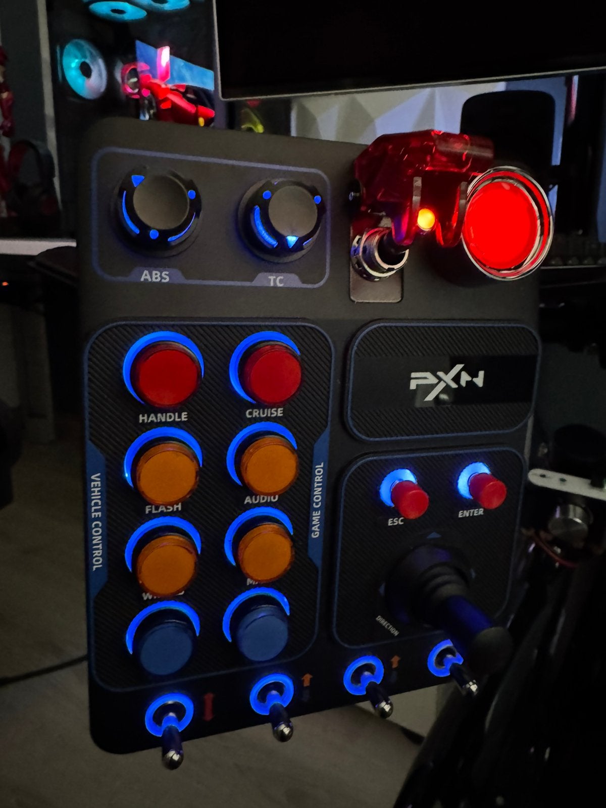 Button Box PXN CB1 pour Simracing - Excellent état, Ophalen, Overige merken, Zo goed als nieuw, Verstelbaar