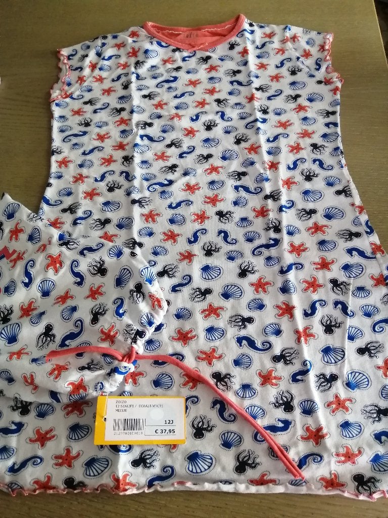 ZOIZO nachtjaponnetje maat 146 - 152, Kinderen en Baby's, Kinderkleding | Maat 146, Nacht- of Onderkleding, Meisje, Zo goed als nieuw