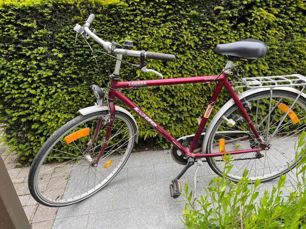 Herenfiets, Fietsen en Brommers, Fietsen | Heren | Herenfietsen, Ophalen, Gebruikt, Overige merken, Versnellingen