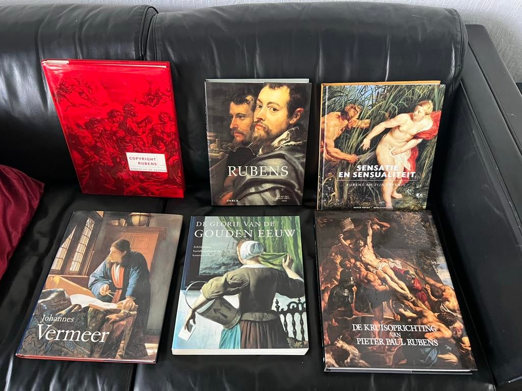 Kunstboeken Rubens / Vermeer, Cd's en Dvd's, Ophalen of Verzenden, Zo goed als nieuw