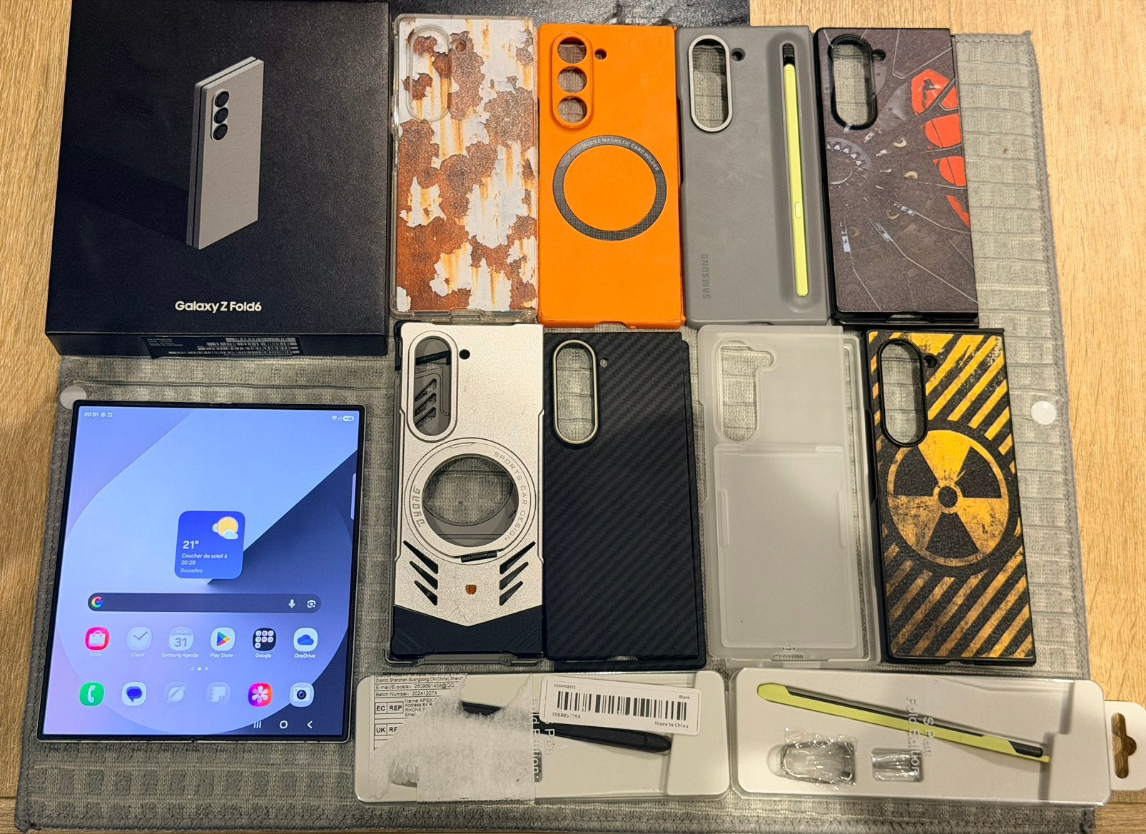 Vend/echange Samsung Galaxy Z Fold 6 256gb boite garentie, Ophalen of Verzenden, Galaxy Z Fold