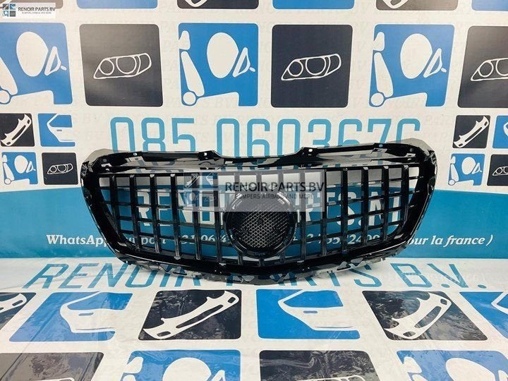 W906 GT GRILL MERCEDES SPRINTER FACELIFT BLACK PANAMERICANA, -, Utilisé, -, Enlèvement ou Envoi