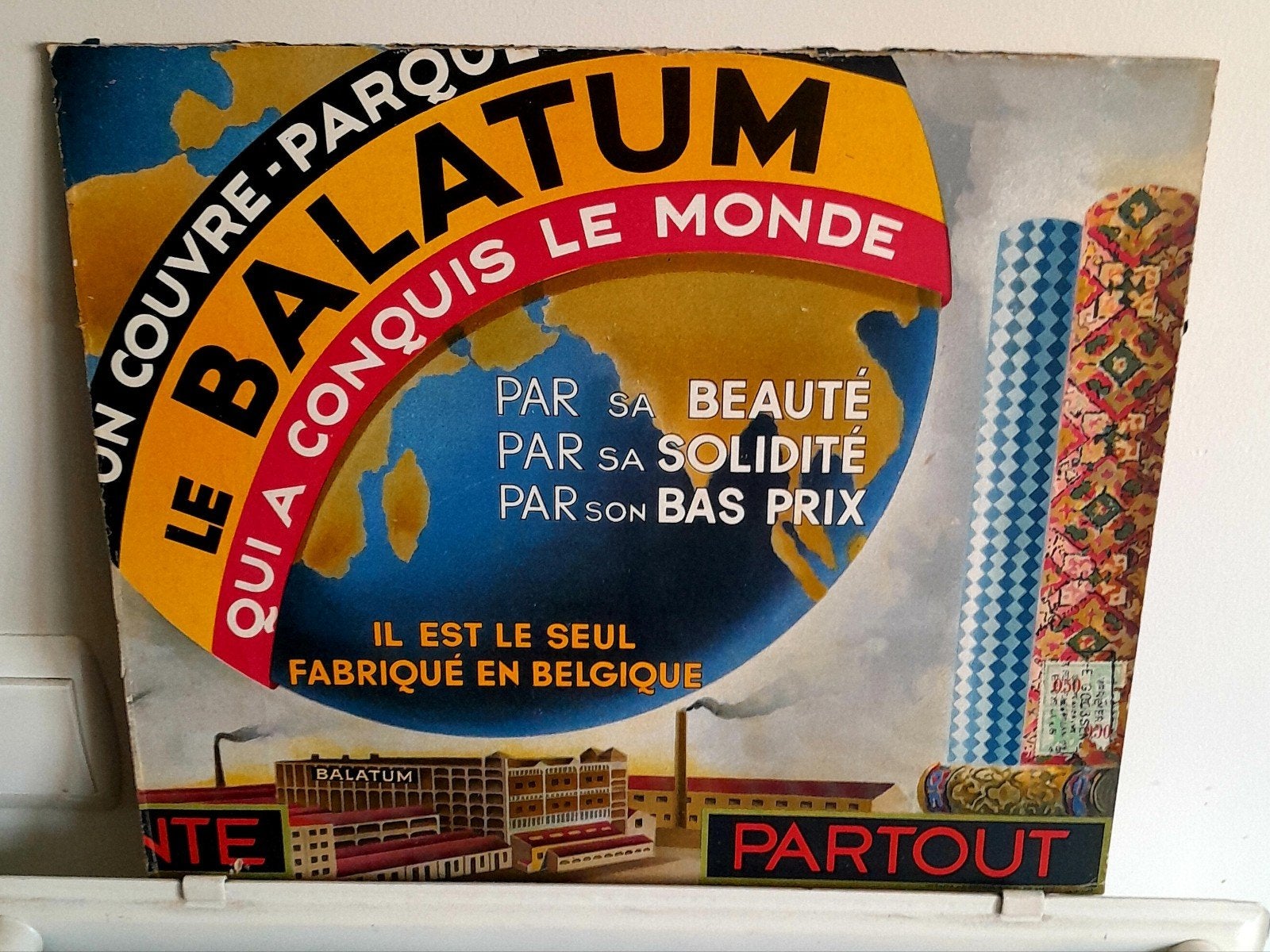 Reclamebord, Ophalen, Reclamebord