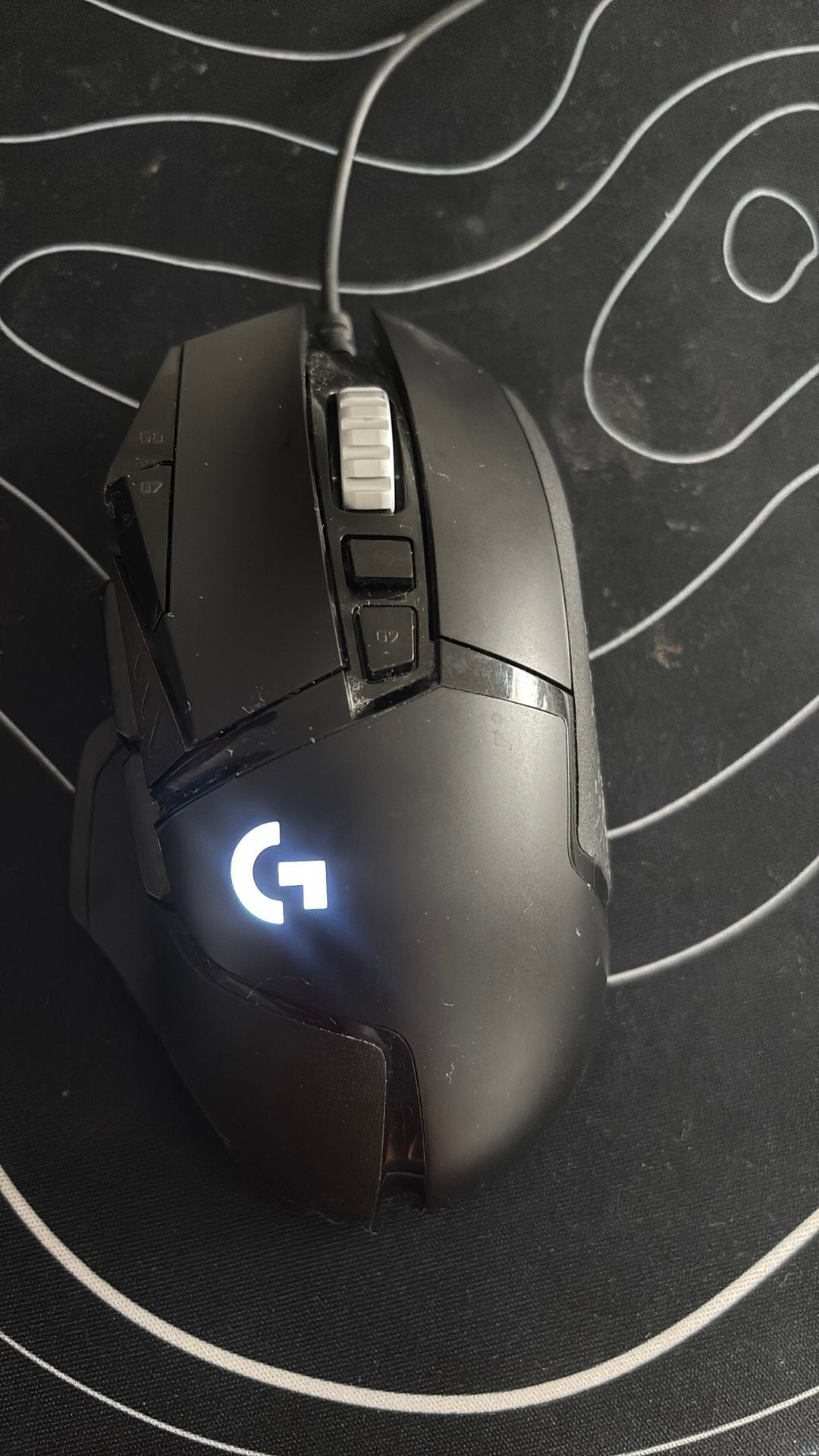 Je vends cette souris, car je ne m'en sers plus, Computers en Software, Muizen, Ophalen, Zo goed als nieuw, Rechtshandig, Muis