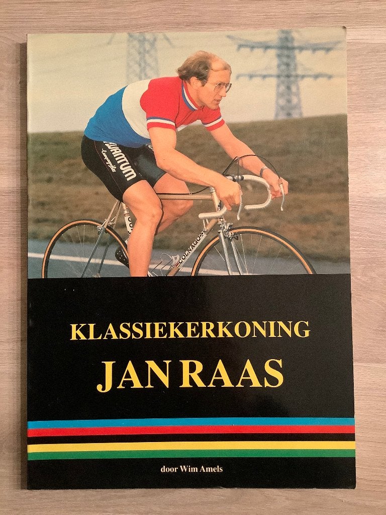 Boek wielrennen - Klassiekerkoning Jan Raas, Livres, Livres de sport, Enlèvement ou Envoi, Comme neuf, Course à pied et Cyclisme