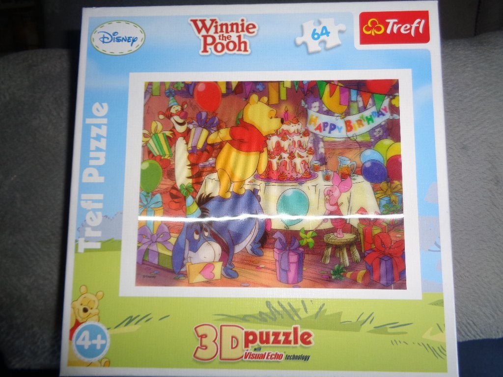 3D puzzel Winnie the Pooh, Kinderen en Baby's, Speelgoed | Educatief en Creatief, Ophalen, Nieuw, Puzzelen