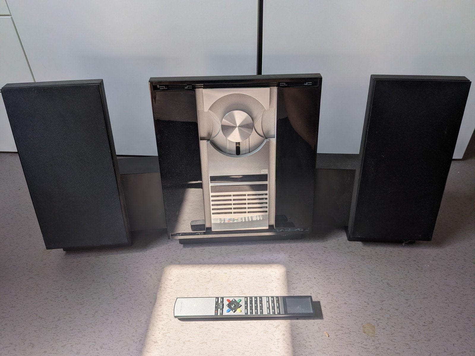 BANG & OLUFSEN Beosound 3000 + MCMXCI Speakers + Remote, Stereo speakers, Gebruikt, Afstandsbediening, Ophalen of Verzenden