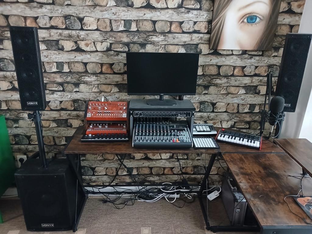 Complete muziekstudio in absolute nieuwstaat!, Audio, Tv en Foto, Ophalen