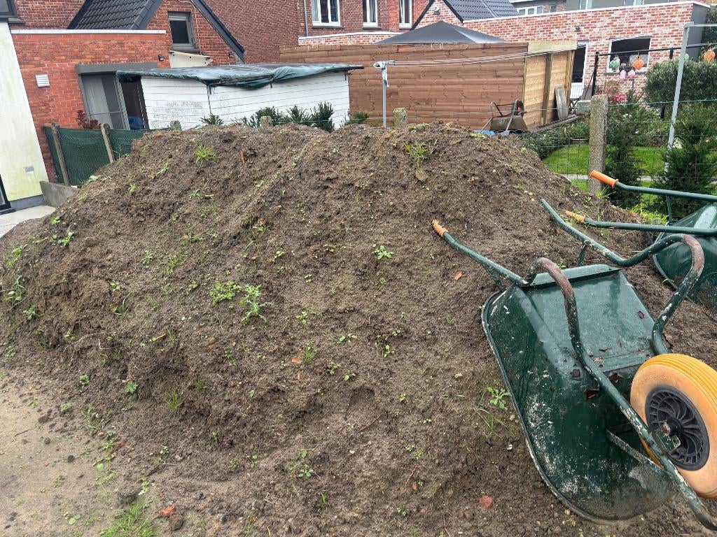 gratis aanvulgrond, Ophalen, Tuinaarde