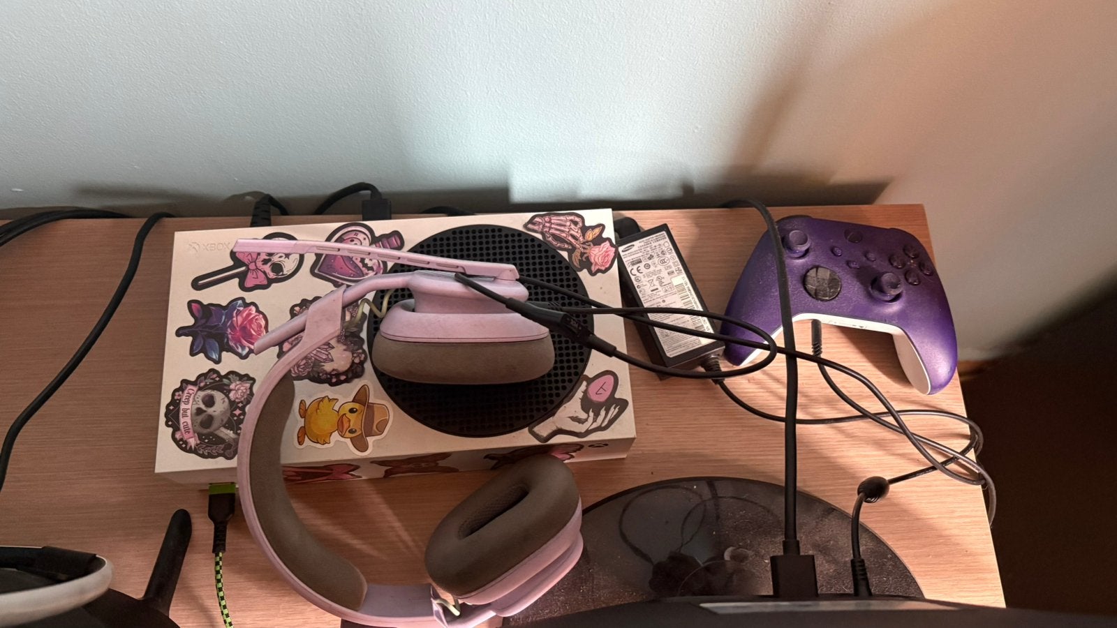 Xbox series s met scherm en controller en headphone, Computers en Software, Videokaarten, Ophalen, Gebruikt, HDMI