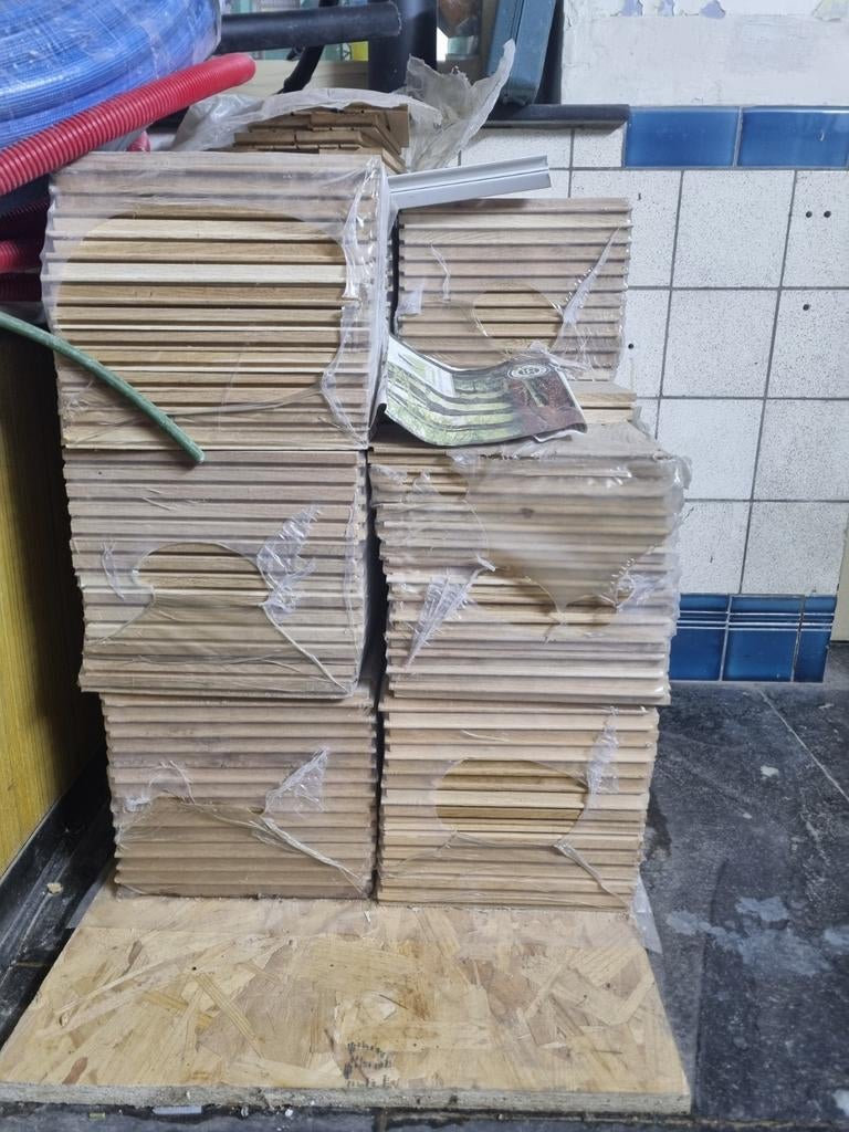 DabeX dalles de parquet 12m2, Enlèvement