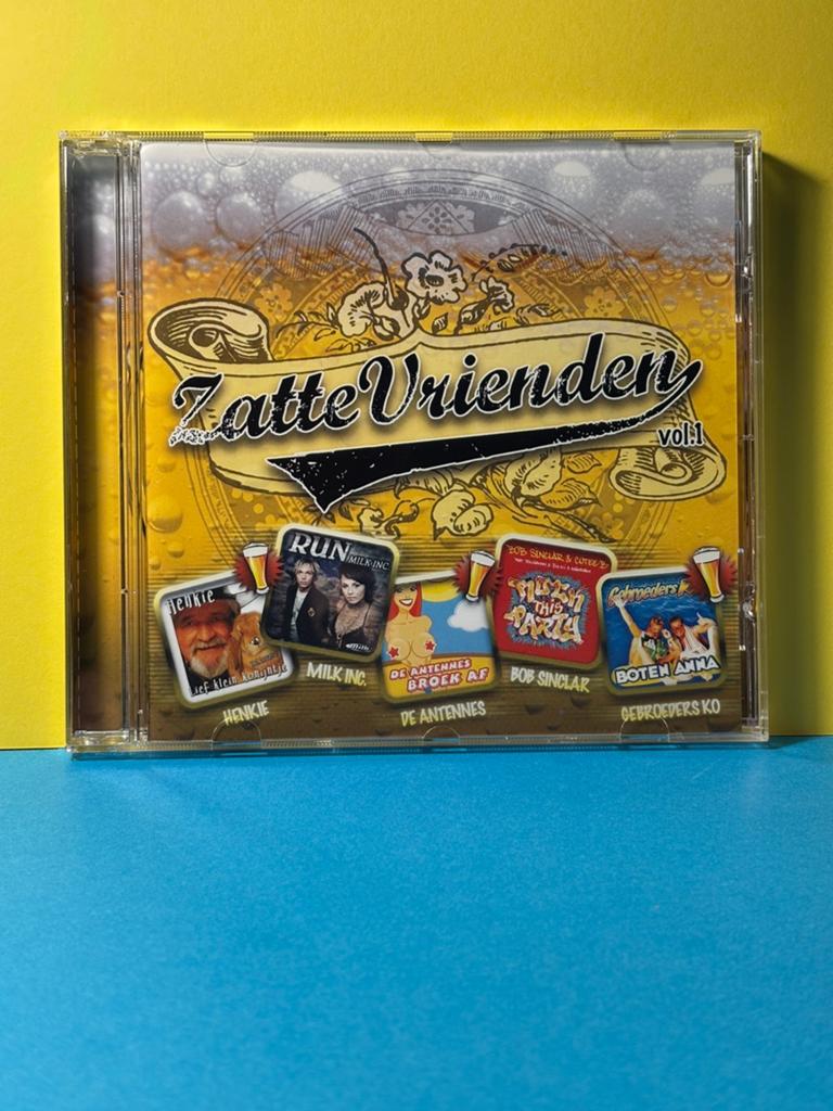 Zatte vrienden vol.1  / nieuwstaat, Cd's en Dvd's, Cd's | Dance en House, Verzenden, Zo goed als nieuw