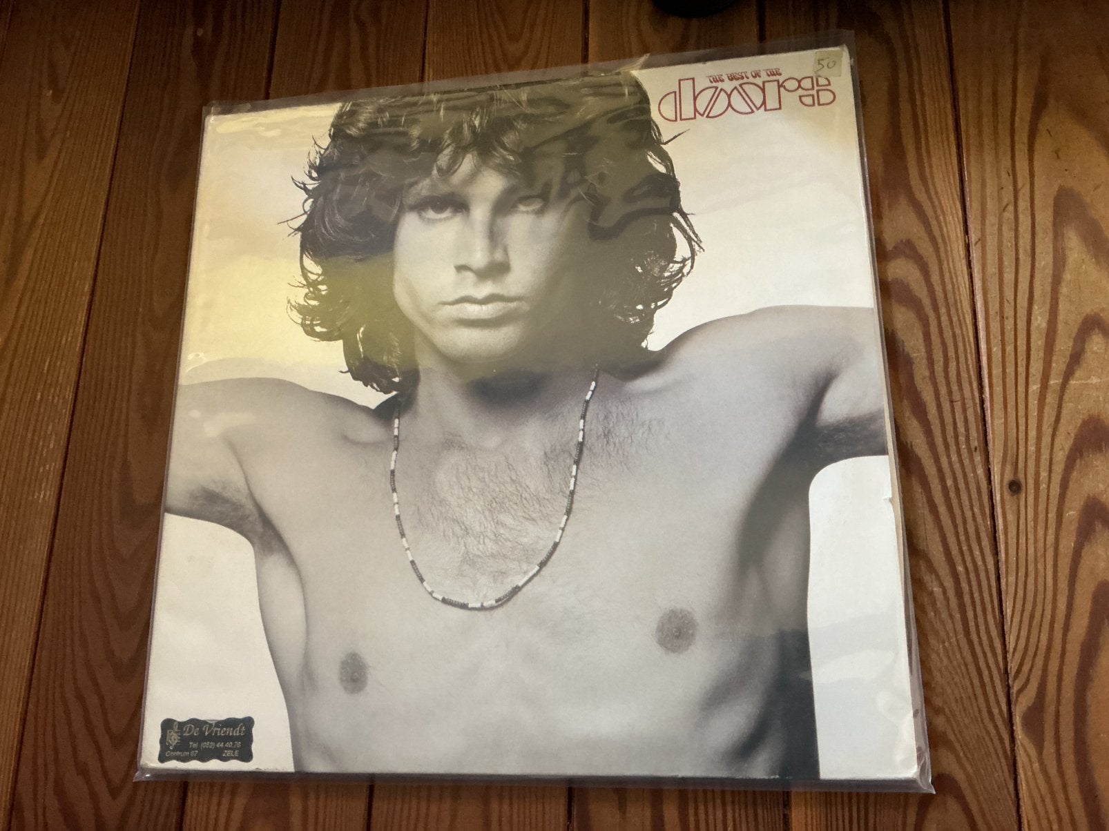 LP x 2 - The Doors - the best of, Cd's en Dvd's, Vinyl | Rock, Ophalen of Verzenden, Gebruikt, LP