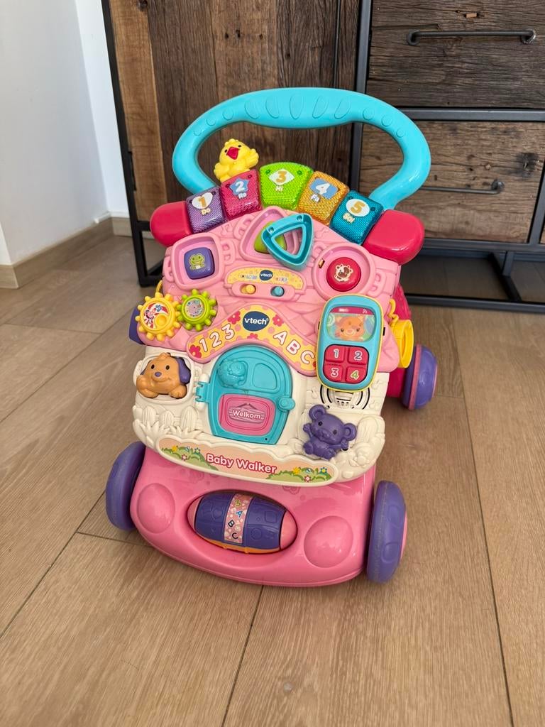 Vtech loopwagentje, Ophalen, Gebruikt