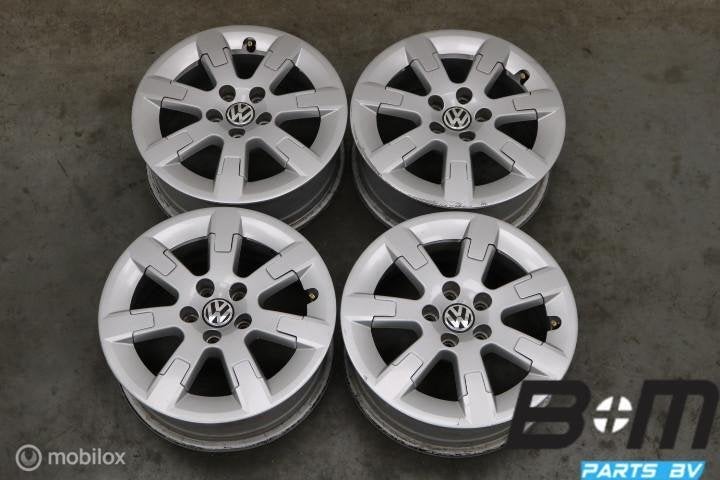 ORIGINEEL! 15 inch velgen VW Polo 6R 6C! 6R0601025E, Gebruikt, Velg(en)