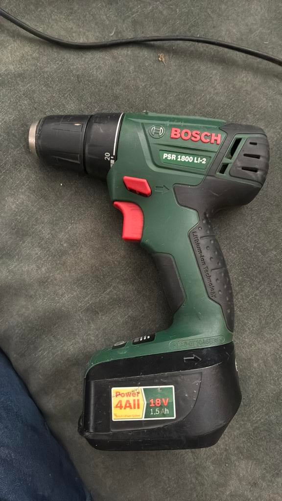 Bosch accu schroefboormachine., Ophalen, Zo goed als nieuw
