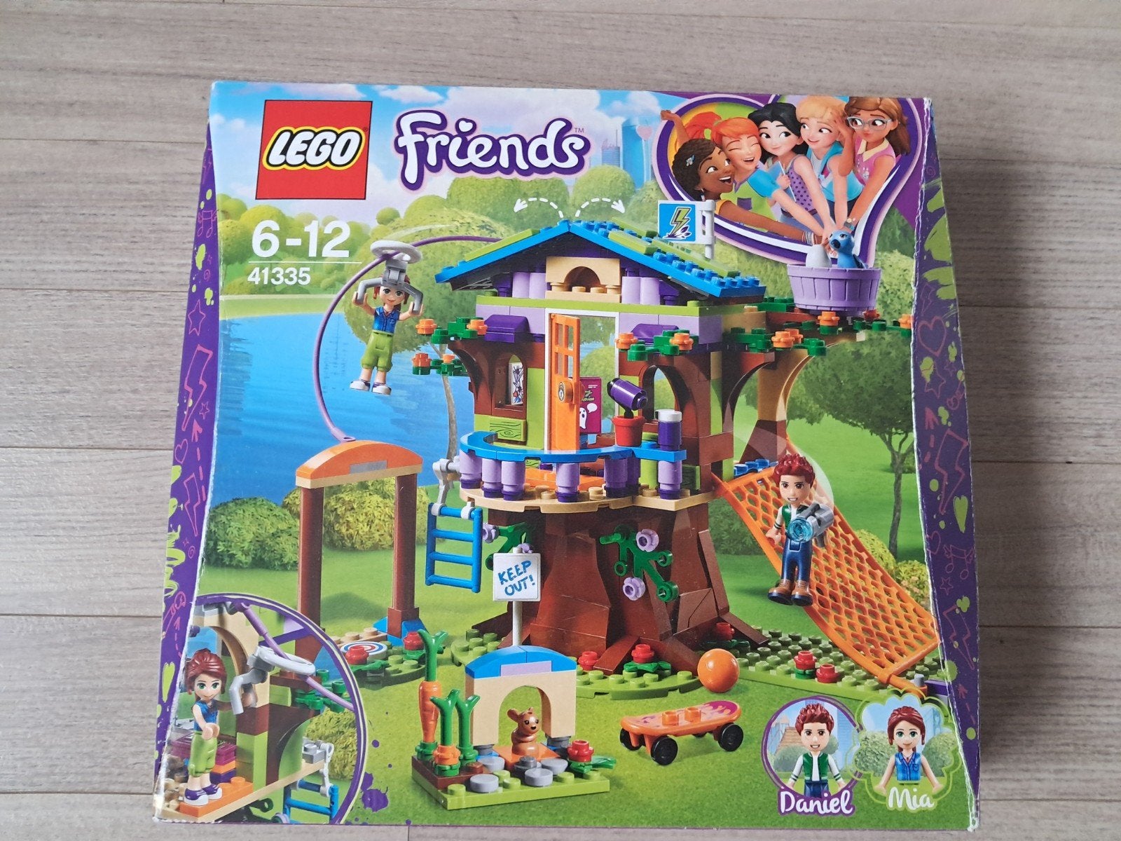 Lego Friends Mia' boomhut, Enlèvement, Ensemble complet, Lego, Friends