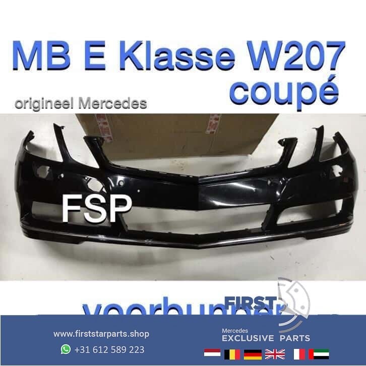 W207 E Klasse Coupé voorbumper zwart origineel Mercedes PDC, Gebruikt, -, Voor, Ophalen of Verzenden