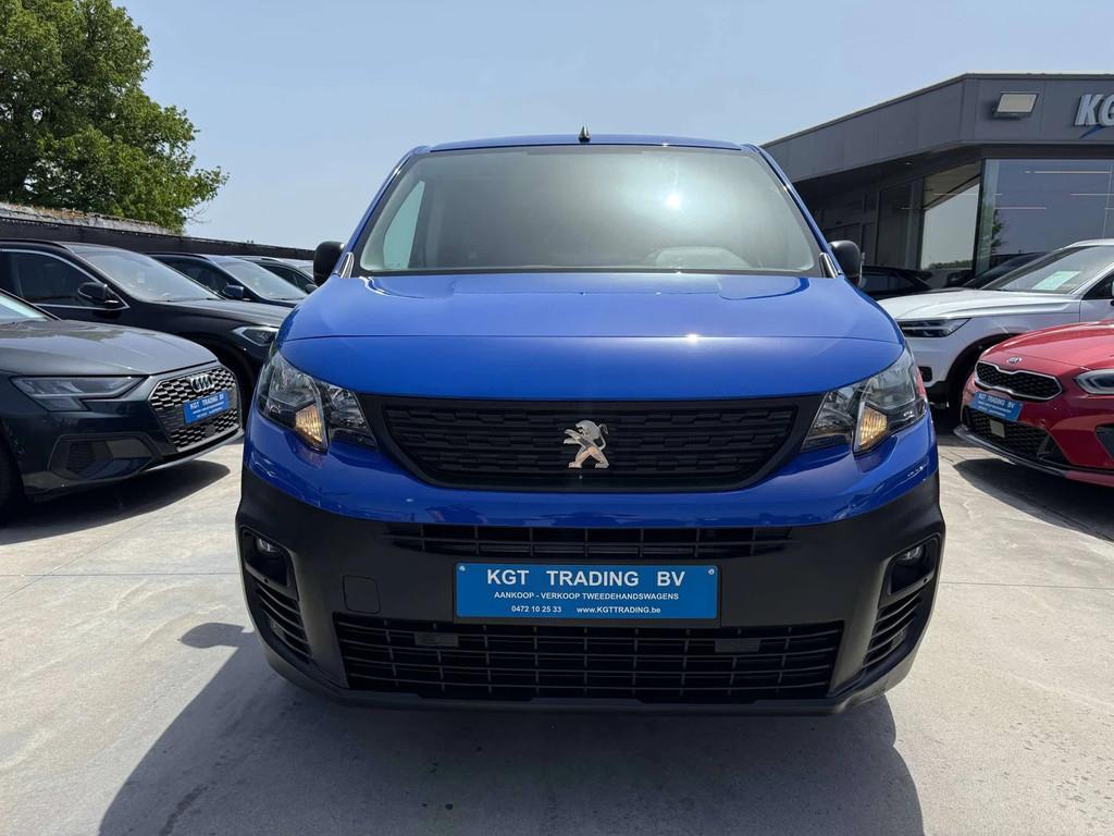 Peugeot Partner 1.5 BLUEHDI L2 3ZIT NAVIGATIE CARPLAY PDC BL, 75 kW, Stof, Gebruikt, 4 cilinders