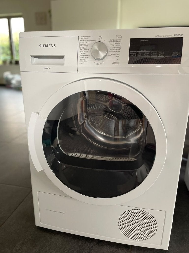 Siemens WT45M261FG droogkast 8 kg, Elektronische apparatuur, Droogkasten, Ophalen, Gebruikt, Overige typen, 8 tot 10 kg