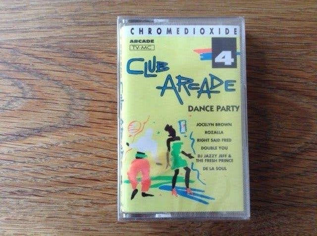 muziekcassette club arcade, Overige genres, 1 bandje, Ophalen of Verzenden, Origineel