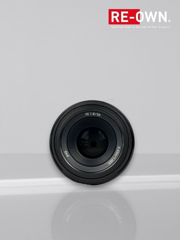 SONY FE 50MM F/1.8 | NIEUWSTAAT | DOOS | GARANTIE, Sony, Verzenden, ., Lensdoppen
