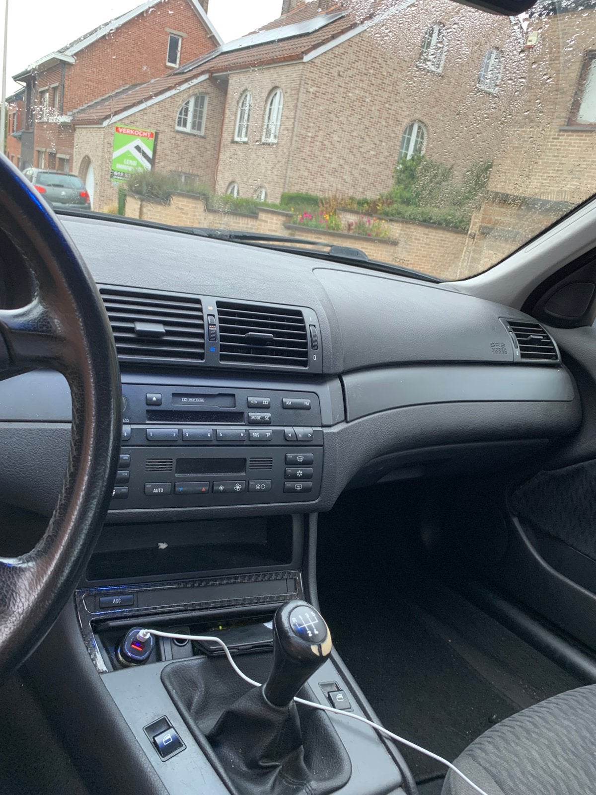 Bmw 316i e46, Auto's, Stof, Zwart, Zwart, Handgeschakeld