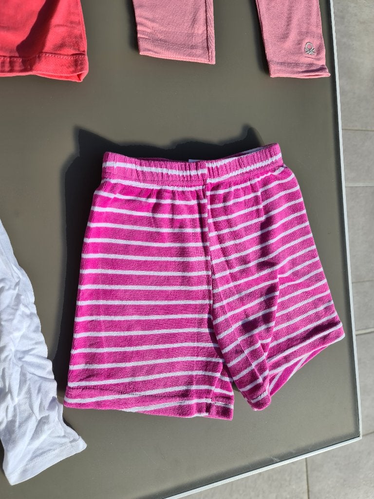 korte gestreepte broek 4 jaar 104cm, Ophalen, Zo goed als nieuw, Broek
