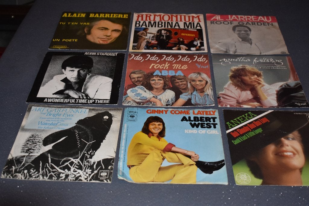 45t's maak jou keuze uit de mega lijsten, Ophalen of Verzenden, 1970 - 1979, Zo goed als nieuw, Poprock