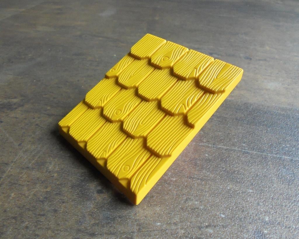 Lego Duplo Roof Sloped 30 4x4 Shingles Profile (zie foto's)3, Enlèvement ou Envoi, Utilisé, Briques en vrac, Duplo