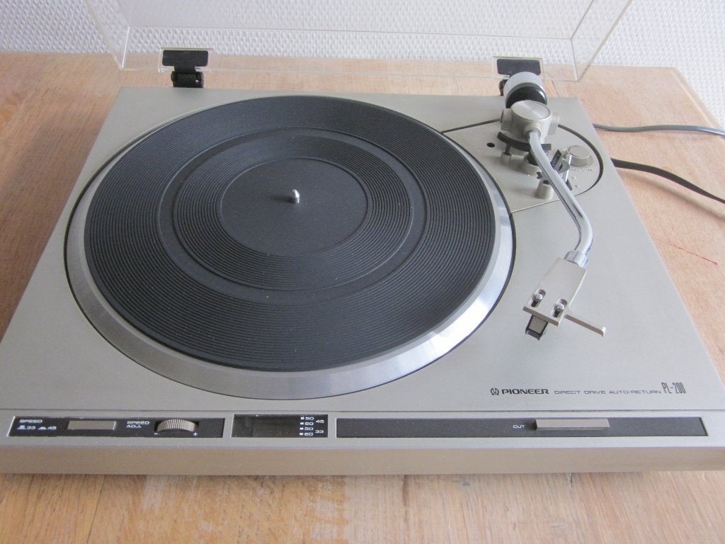 Nouvelle aiguille PIONEER PL 200, Tourne-disque, Enlèvement, Réglage pitch, Pioneer