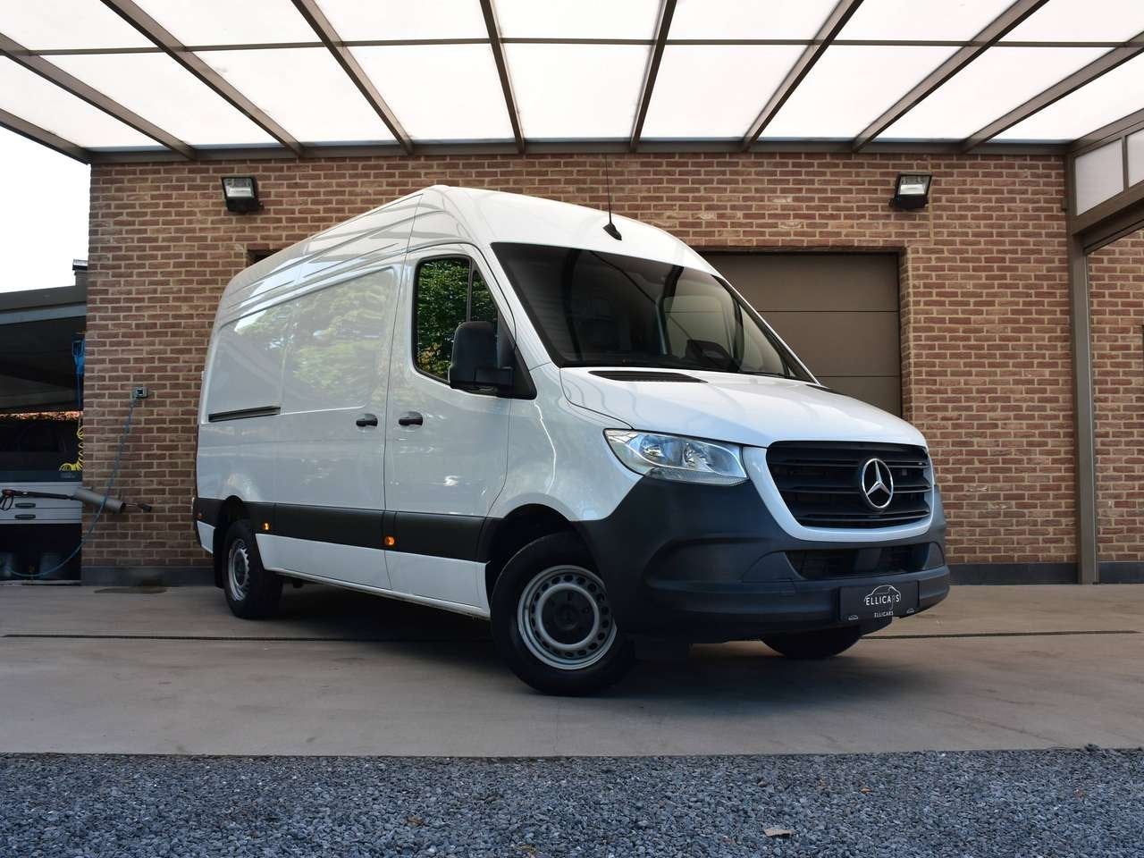 Mercedes-Benz Sprinter 315 2.0 CDI L2H2 RWD AUTOMAAT 37181,, Auto's, Bestelwagens en Lichte vracht, Automaat, Zwart, 0 kg, Wit