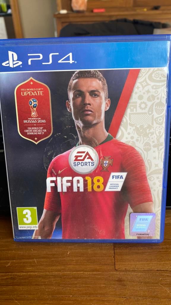 PlayStation 4 FIFA 18 World Cup Russia, Ophalen, Gebruikt, Sport, Vanaf 3 jaar