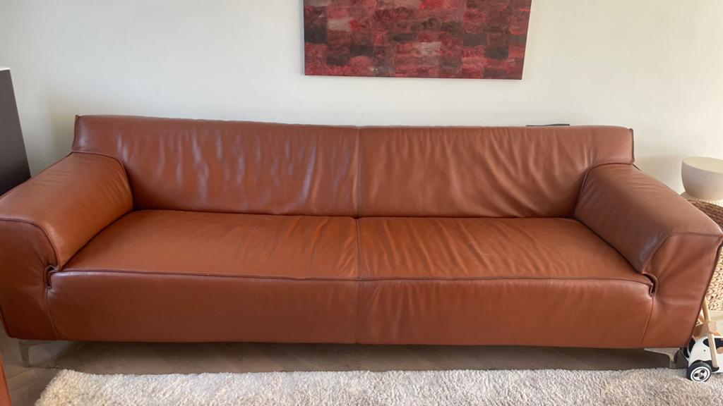 Zetel, Ophalen, 250 tot 300 cm, Gebruikt, Driepersoons