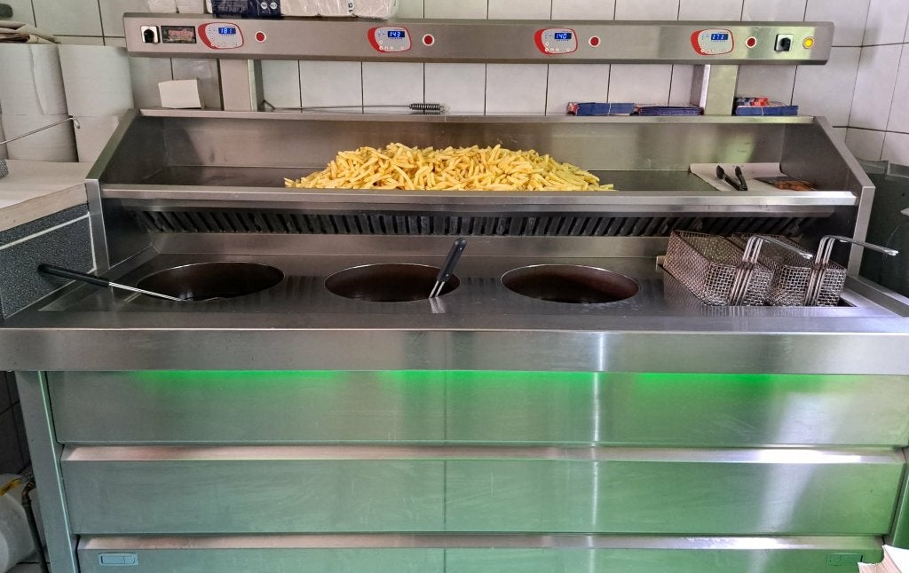 Friteuse Perfecta, Enlèvement, Utilisé, Cuisinière, Friteuse et Grils