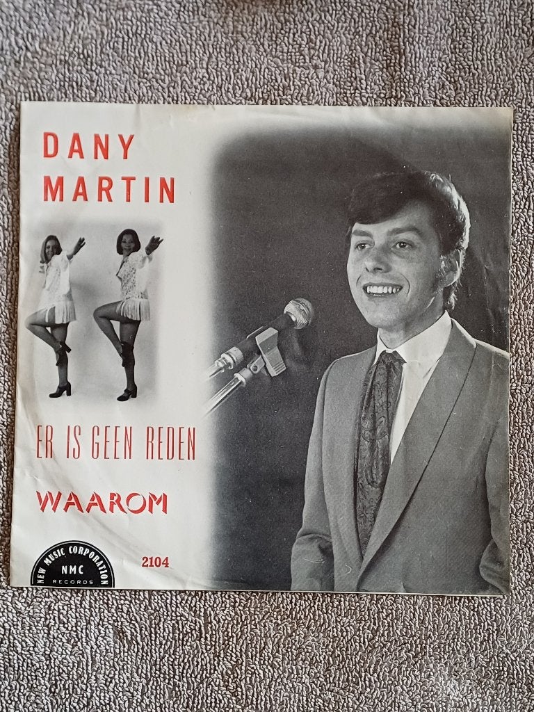 Dany Martin - Er Is Geen Reden 1970  ZELDZAAM, Cd's en Dvd's, 7 inch, Ophalen of Verzenden, Zo goed als nieuw, Beschermende buitenhoes